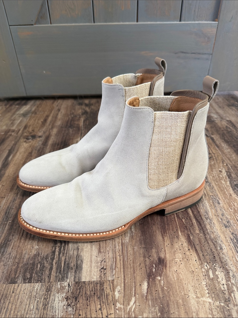 Lucchese Antonia Round Toe Pull on Booties Size 9B - Picture 4 of 11